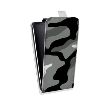 Дизайнерский вертикальный чехол-книжка для Alcatel One Touch Pop D5 Камуфляжи (на заказ)