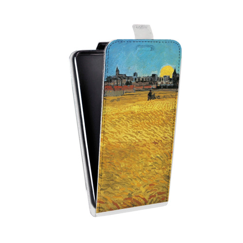 Дизайнерский вертикальный чехол-книжка для LG G7 Fit