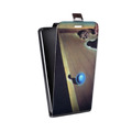 Дизайнерский вертикальный чехол-книжка для Motorola Moto E7 Plus