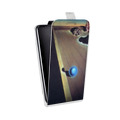 Дизайнерский вертикальный чехол-книжка для LG Q6