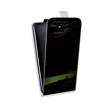 Дизайнерский вертикальный чехол-книжка для HTC One Mini Куинджи (на заказ)