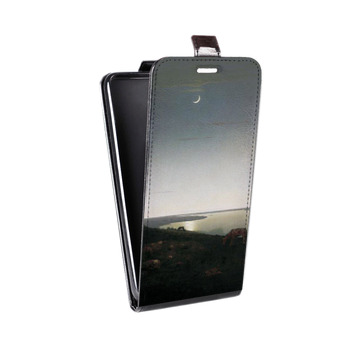 Дизайнерский вертикальный чехол-книжка для Huawei P30 Pro (на заказ)
