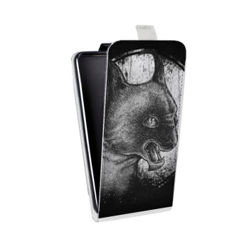 Дизайнерский вертикальный чехол-книжка для Sony Xperia E5 Мистические кошки (на заказ)