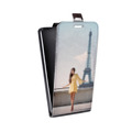 Дизайнерский вертикальный чехол-книжка для HTC 10 Париж