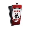 Дизайнерский вертикальный чехол-книжка для Realme 7 Pro Рубин