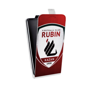 Дизайнерский вертикальный чехол-книжка для Realme 5 Pro Рубин (на заказ)