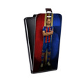 Дизайнерский вертикальный чехол-книжка для Xiaomi RedMi Note 9S ЦСКА