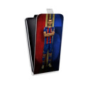 Дизайнерский вертикальный чехол-книжка для Xiaomi Mi5C ЦСКА