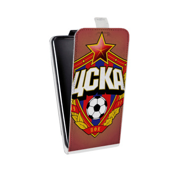Дизайнерский вертикальный чехол-книжка для HTC U12 Plus ЦСКА (на заказ)