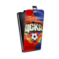 Дизайнерский вертикальный чехол-книжка для Nokia 7 ЦСКА