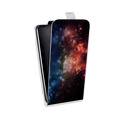 Дизайнерский вертикальный чехол-книжка для Samsung Galaxy J7 Креатив дизайн