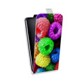 Дизайнерский вертикальный чехол-книжка для Alcatel One Touch Idol X Креатив дизайн