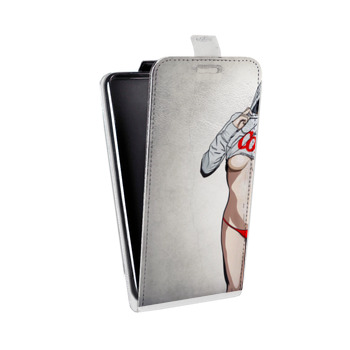 Дизайнерский вертикальный чехол-книжка для Xiaomi RedMi 7A Креатив дизайн (на заказ)