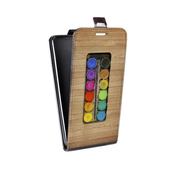 Дизайнерский вертикальный чехол-книжка для Iphone 7 Креатив дизайн (на заказ)