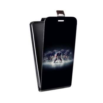 Дизайнерский вертикальный чехол-книжка для ASUS ZenFone 5 ZE620KL Креатив дизайн (на заказ)