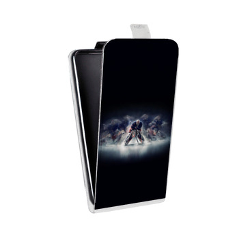 Дизайнерский вертикальный чехол-книжка для HTC One Mini Креатив дизайн (на заказ)