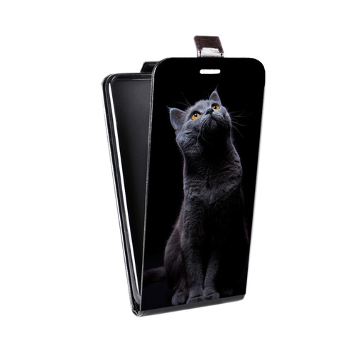 Дизайнерский вертикальный чехол-книжка для Iphone 6 Plus/6s Plus Кошки