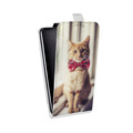 Дизайнерский вертикальный чехол-книжка для Realme 5 Кошки
