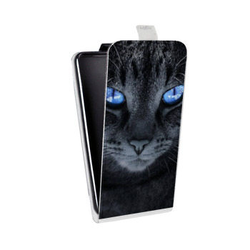 Дизайнерский вертикальный чехол-книжка для Samsung Galaxy S6 Edge Кошки (на заказ)