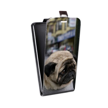 Дизайнерский вертикальный чехол-книжка для Iphone 7 Plus / 8 Plus Собаки (на заказ)