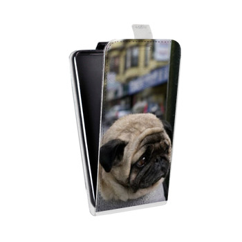 Дизайнерский вертикальный чехол-книжка для Huawei Honor 9 Собаки (на заказ)
