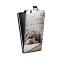 Дизайнерский вертикальный чехол-книжка для Sony Xperia XZ Собаки
