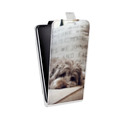 Дизайнерский вертикальный чехол-книжка для LG V20 Собаки