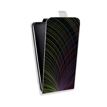 Дизайнерский вертикальный чехол-книжка для Iphone 5s Павлины (на заказ)