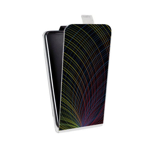 Дизайнерский вертикальный чехол-книжка для Samsung Galaxy Core Prime Павлины
