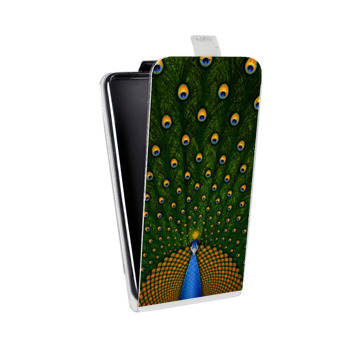 Дизайнерский вертикальный чехол-книжка для BlackBerry KEY2 Павлины (на заказ)