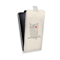 Дизайнерский вертикальный чехол-книжка для Iphone 5c Совы