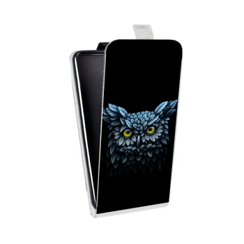 Дизайнерский вертикальный чехол-книжка для Sony Xperia E4g Совы (на заказ)