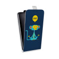 Дизайнерский вертикальный чехол-книжка для Huawei Y9s Обезьяны
