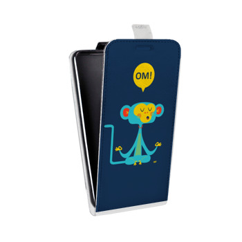 Дизайнерский вертикальный чехол-книжка для ASUS Zenfone 4 Обезьяны (на заказ)