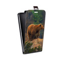 Дизайнерский вертикальный чехол-книжка для Alcatel One Touch POP 3 5 Медведи