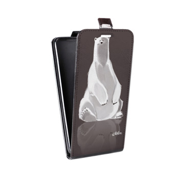 Дизайнерский вертикальный чехол-книжка для Sony Xperia Z3 Медведи (на заказ)