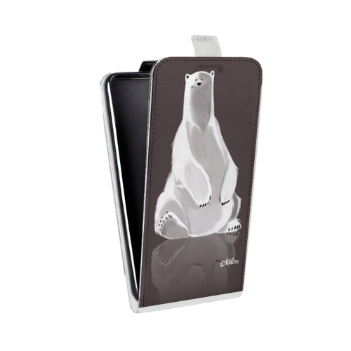 Дизайнерский вертикальный чехол-книжка для Alcatel One Touch POP 3 5 Медведи