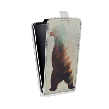 Дизайнерский вертикальный чехол-книжка для Xiaomi MI5 Медведи (на заказ)