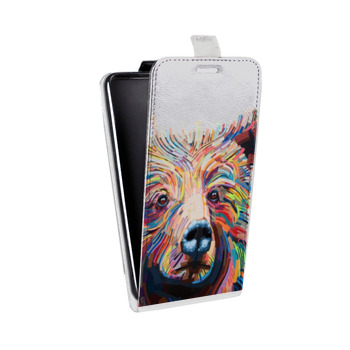 Дизайнерский вертикальный чехол-книжка для Samsung Galaxy S8 Plus Медведи (на заказ)