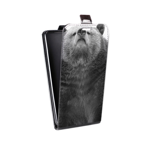 Дизайнерский вертикальный чехол-книжка для HTC Desire 200 Медведи