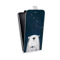 Дизайнерский вертикальный чехол-книжка для Huawei Honor 6 Plus Медведи