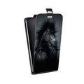 Дизайнерский вертикальный чехол-книжка для Asus ZenFone 4 Max Лошади