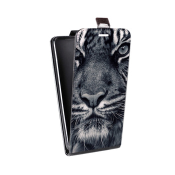 Дизайнерский вертикальный чехол-книжка для Huawei Honor 8s Тигры (на заказ)