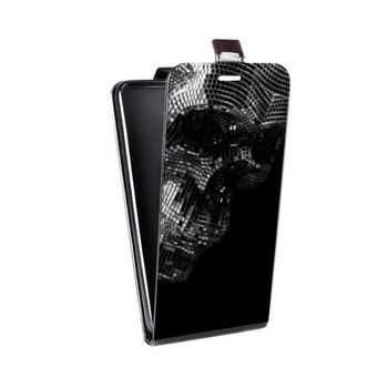 Дизайнерский вертикальный чехол-книжка для Iphone Xs Max Мир черепов (на заказ)