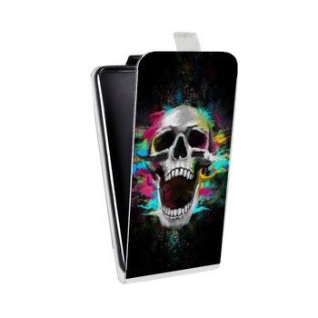 Дизайнерский вертикальный чехол-книжка для LG G5 Арт черепа (на заказ)