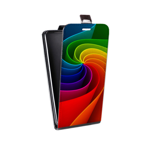 Дизайнерский вертикальный чехол-книжка для Samsung Galaxy Ace 4 На грани яркости
