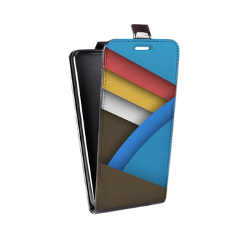 Дизайнерский вертикальный чехол-книжка для Iphone 7 На грани яркости (на заказ)