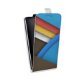 Дизайнерский вертикальный чехол-книжка для HTC U Ultra На грани яркости