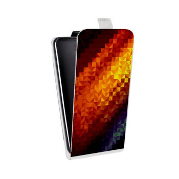 Дизайнерский вертикальный чехол-книжка для Samsung Galaxy S5 (Duos) На грани яркости (на заказ)