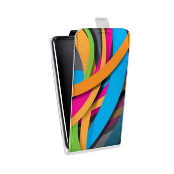 Дизайнерский вертикальный чехол-книжка для Samsung Galaxy Note 2 На грани яркости (на заказ)